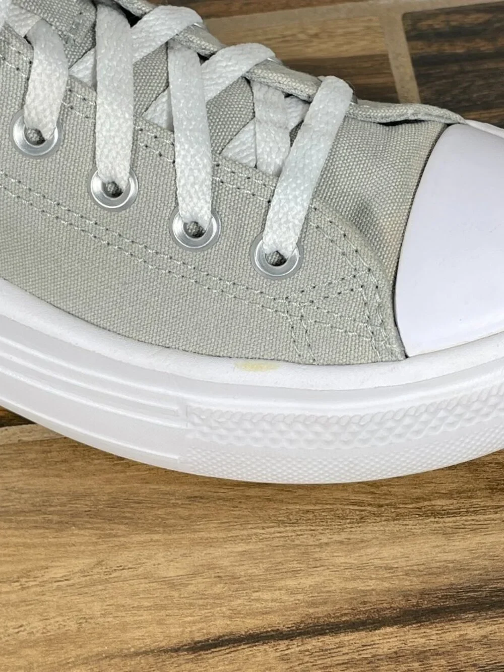 Converse Chuck Taylor All Star Move Womens 8 Shoes Slate Sage Platform Sneakers - Picture 4 of 13